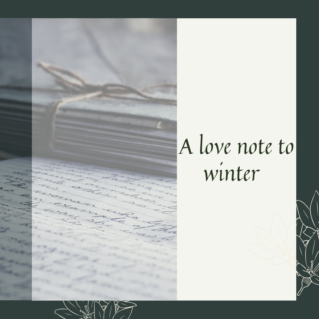 A Love Note to Winter – Rain Organica