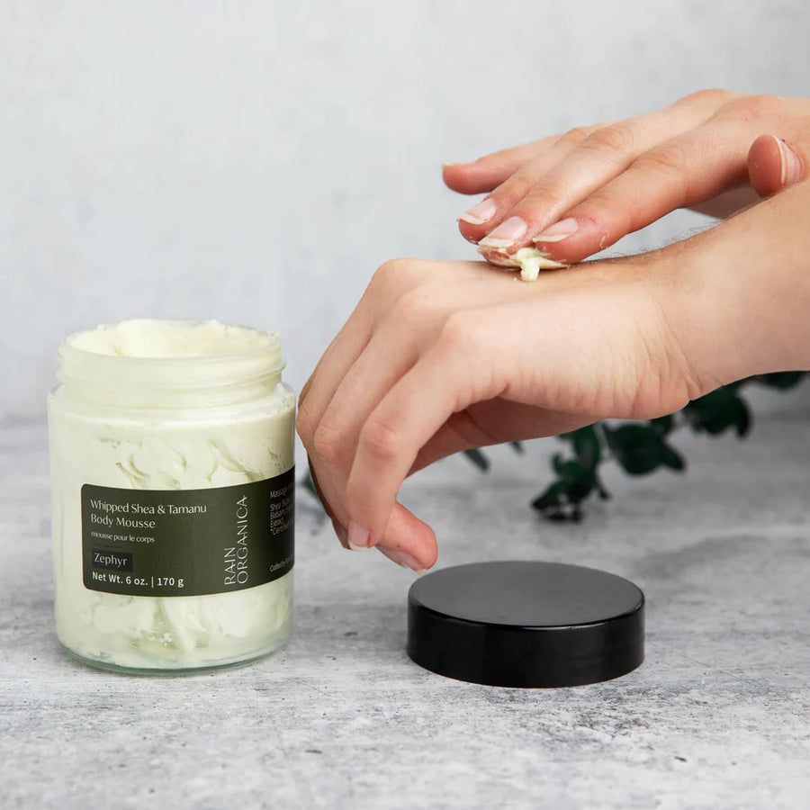 The Gift of Natural | Halcyon Bath Soak & Zephyr Whipped Shea Body Mousse